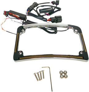 Custom Dynamics Frame Lp Flhx Chrome LICENSE PLATE GROUP Custom Dynamics