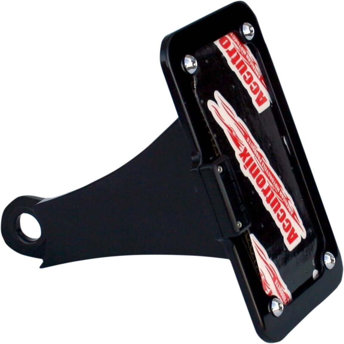 Accutronix License Side Mt Kit Blk License Plate Accutronix