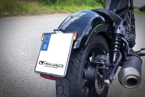 Heinz Bikes Aio L/P All Uni Chr De License Plate Holders Heinz Bikes