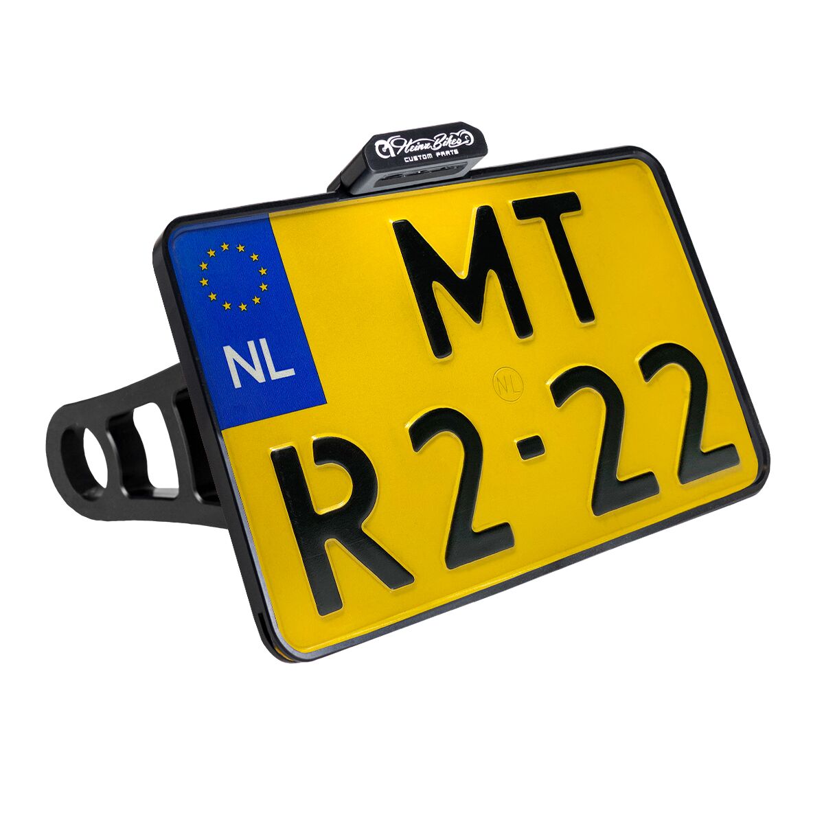 Heinz Bikes Lic.Plt Scout 15 20 Blk N License Plate Brackets Heinz Bikes