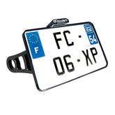 Heinz Bikes Lic.Plt Fxdr Blk Fr License Plate Brackets Heinz Bikes