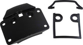 Custom Dynamics Low Profile Mount License Plate, Black - 14+ Touring CVO License Plate Custom Dynamics