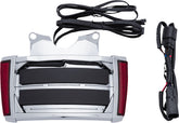 Ciro Frame Lp W/Leds Chr/Red LICENSE PLATE GROUP Ciro