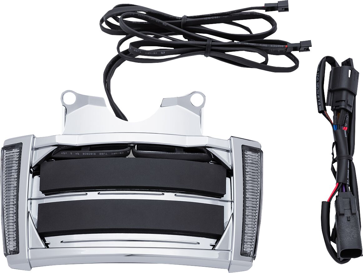 Ciro Frame Lp W/Leds Chr/Smk LICENSE PLATE GROUP Ciro