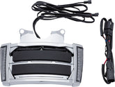 Ciro Frame Lp W/Leds Chr/Smk LICENSE PLATE GROUP Ciro