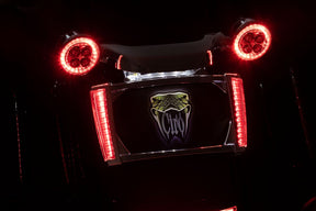 Ciro Frame Lp W/Leds Chr/Smk LICENSE PLATE GROUP Ciro