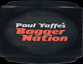 Paul Yaffe Bagger Nation Frame License Plate Stealth W/Light Black License Plate Paul Yaffe Bagger Nation