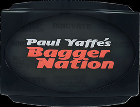 Paul Yaffe Bagger Nation Frame License Plate Stealth W/Light Black License Plate Paul Yaffe Bagger Nation