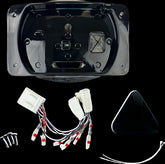 Custom Dynamics Taillight Eliminator License Plate Mount, Black License Plate Custom Dynamics
