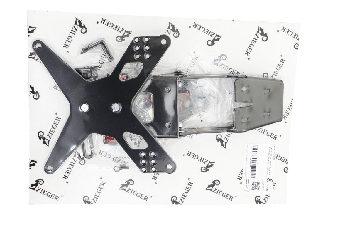 Zieger License Plate Holder Type E Panamerica License Plate Zieger