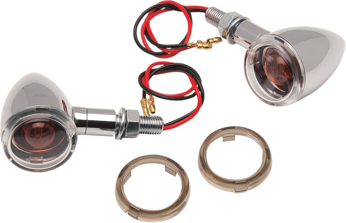 Drag Specialties Light Mini Deuce Clr/Smk Light Accessory Drag Specialties