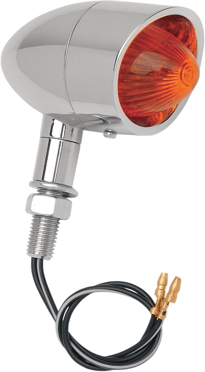 Drag Specialties Light Mini Retro Ambr/Rd Light Accessory Drag Specialties