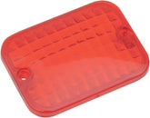Drag Specialties Lens Repl Rectangular Red Light Accessory Drag Specialties