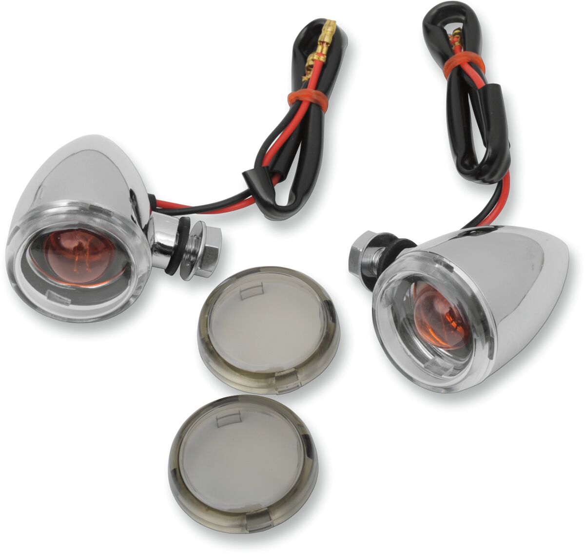 Drag Specialties Light Mini Deuce Clr/Smk Light Accessory Drag Specialties
