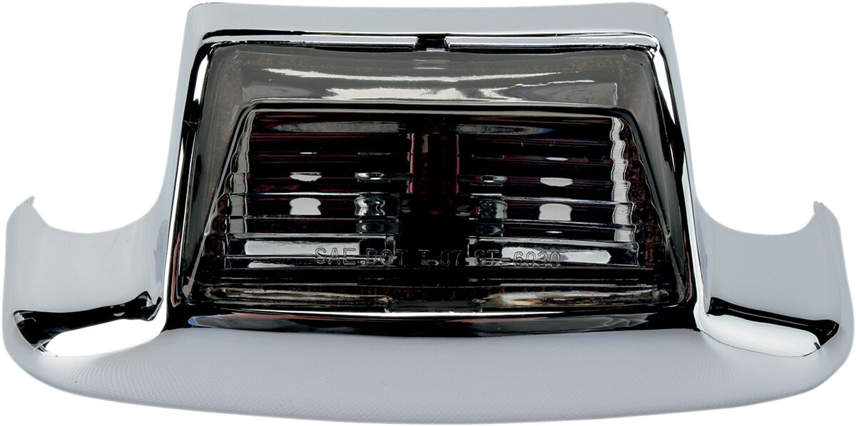 Drag Specialties Rear Fender Tip Light Smoke Lens Chrome Light Accessory Drag Specialties