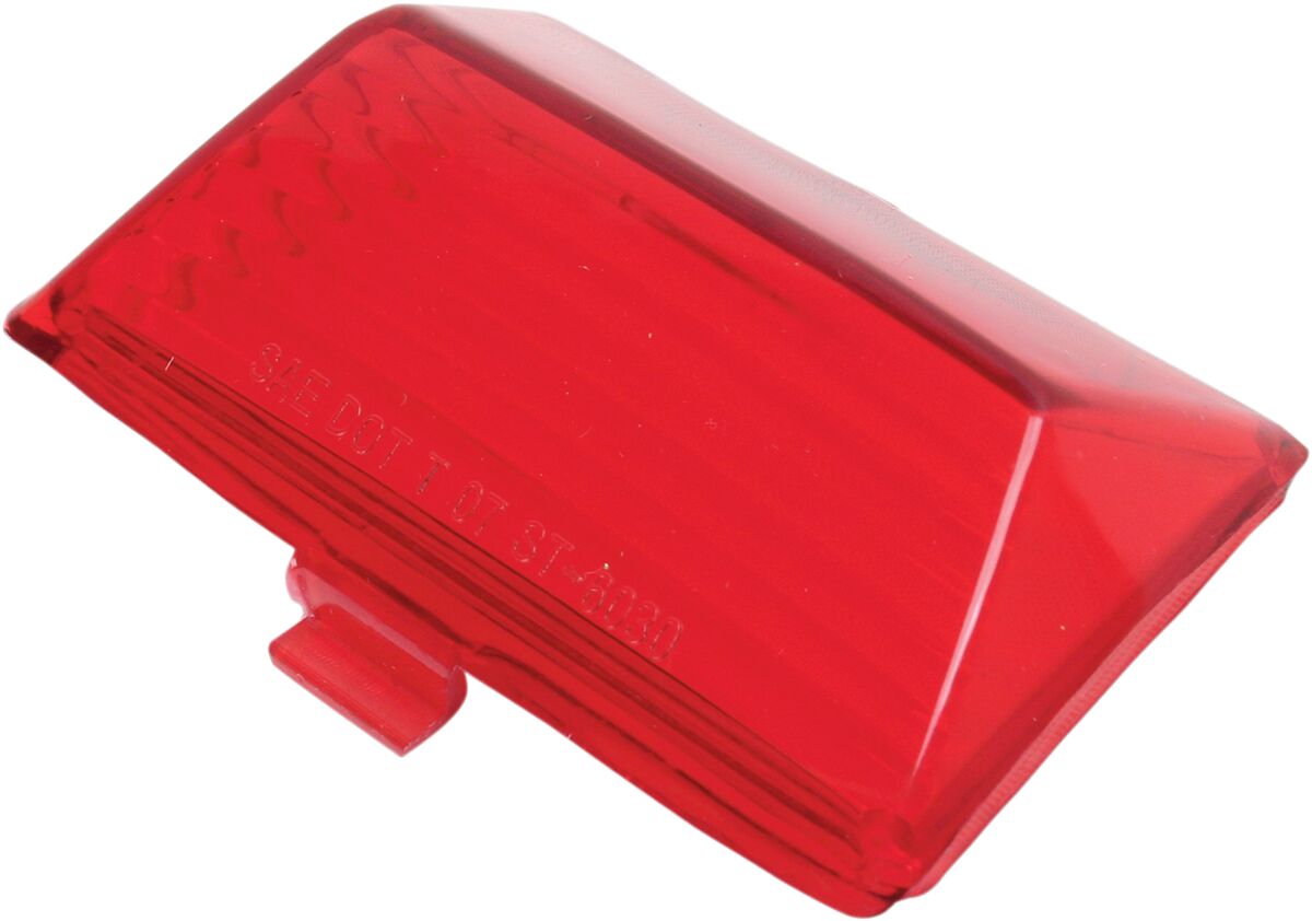Drag Specialties Lens Tip Red R 80 08 Flt Light Accessory Drag Specialties