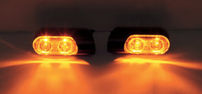 Turn Signal Direct Bolt On, Black - Touring Turn Signals Arlen Ness