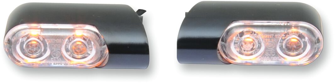 Arlen Ness Turn Signal Direct Bolt On, Black - Touring Light Accessory Arlen Ness