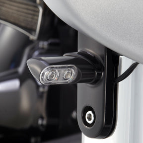 Arlen Ness Turn Signal Direct Bolt On, Black - Touring Light Accessory Arlen Ness