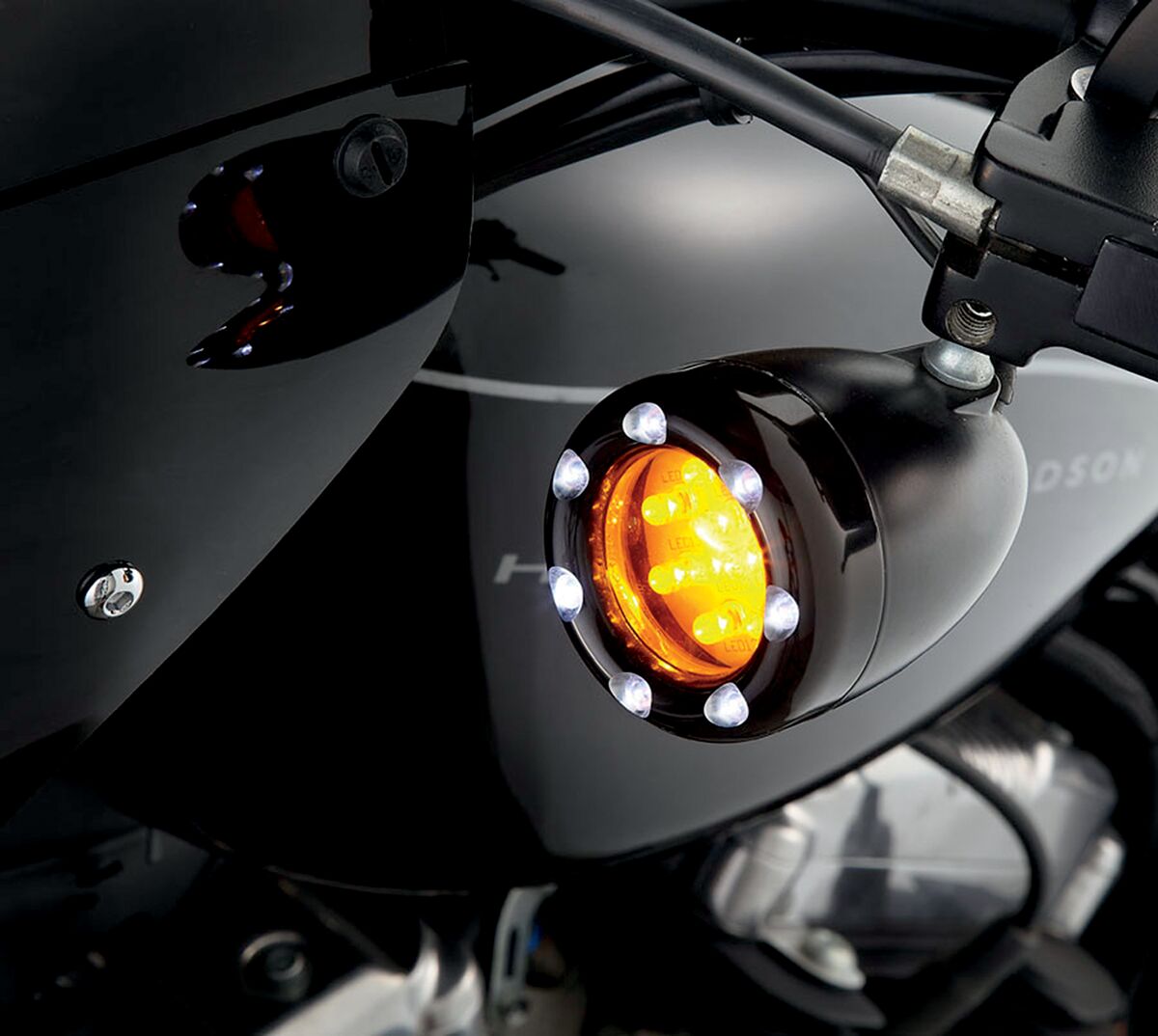 Arlen Ness Light Oe Am Led Blk Wh ACCESSORY LIGHT GROUP Arlen Ness