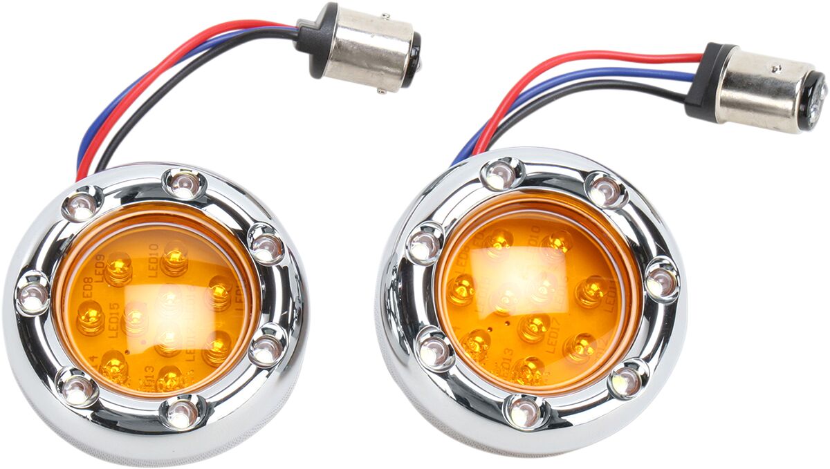 Arlen Ness Light Oe Am Led Chr Wh ACCESSORY LIGHT GROUP Arlen Ness