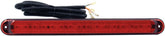Chris Products Light Bar Led W/Red Lens Bla ACCESSORY LIGHT GROUP Chris Products
