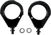 Drag Specialties Turn Signal Fork Clamp 49 Mm Black Light Accessory Drag Specialties