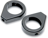 Drag Specialties Turn Signal Fork Clamp 41 Mm Black Light Accessory Drag Specialties