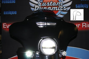 Custom Dynamics Light Vent Fairing Wht ACCESSORY LIGHT GROUP Custom Dynamics