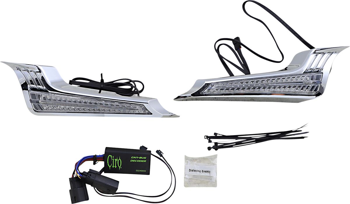Ciro Filler Panel Lights Chrome Light Accessory Ciro