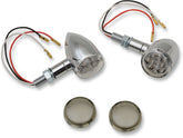 Drag Specialties Light Chr Rd Led Clr/Smk ACCESSORY LIGHT GROUP Drag Specialties