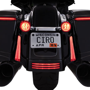 Ciro Light Fang Rear Chrome ACCESSORY LIGHT GROUP Ciro