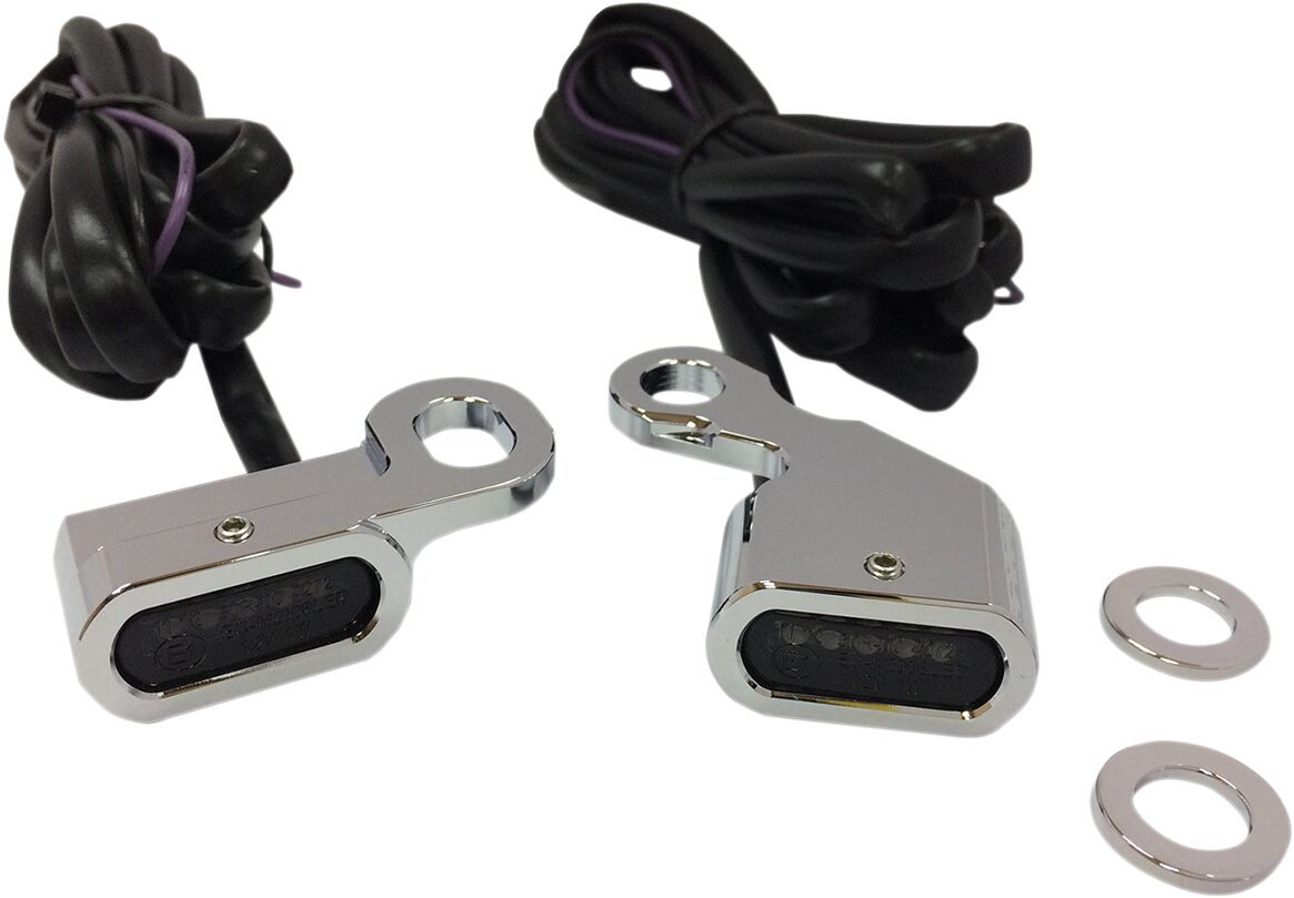 Drag Specialties Lights Trnsig Chr Smk 96 ACCESSORY LIGHT GROUP Drag Specialties