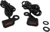 Drag Specialties Lights Marker Handlebar Black/Amber Led Light Accessory Drag Specialties