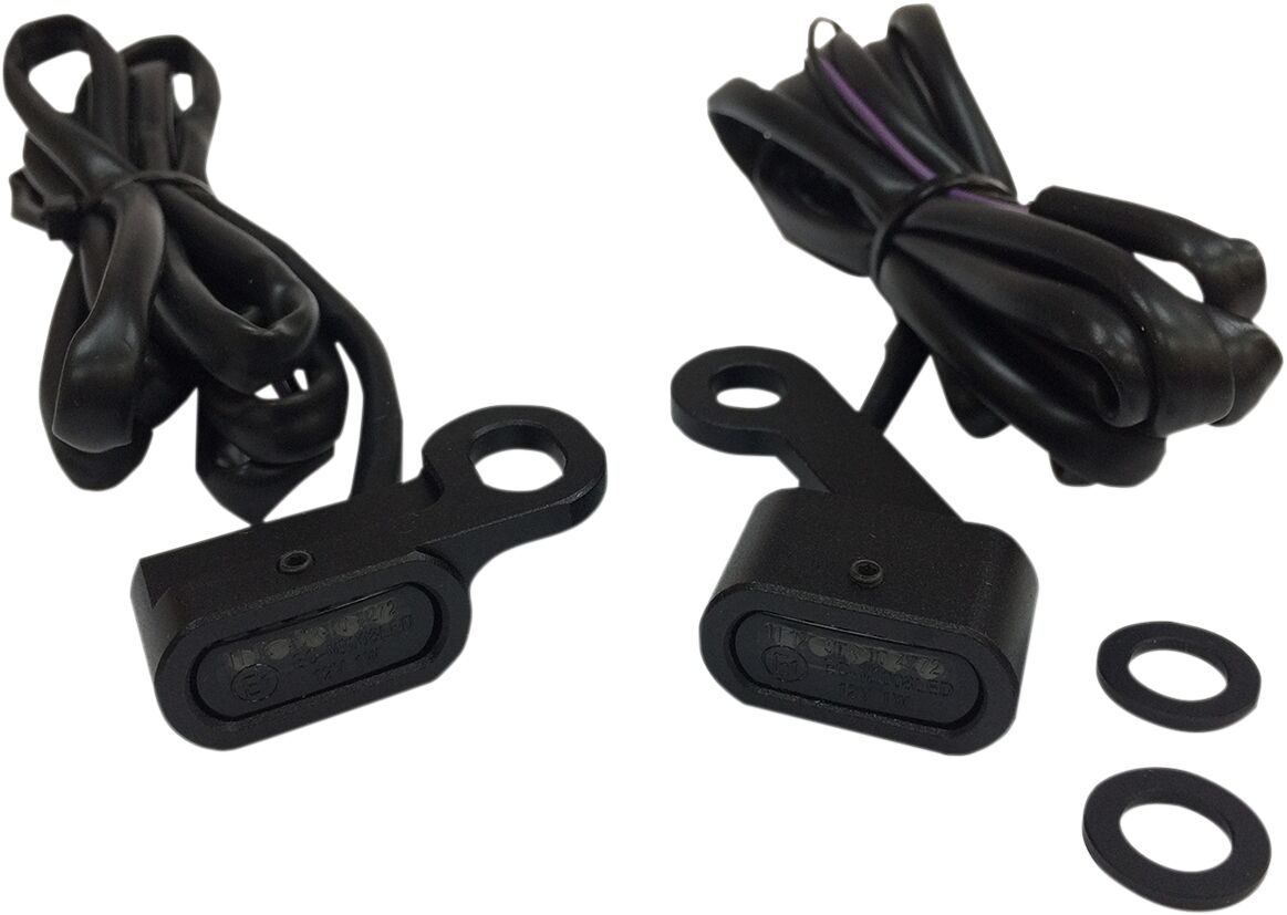 Drag Specialties Lights Marker Handlebar Black/Smoke Led Light Accessory Drag Specialties