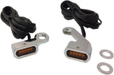 Drag Specialties Lights Marker Handlebar Chrome/Amber Led Light Accessory Drag Specialties