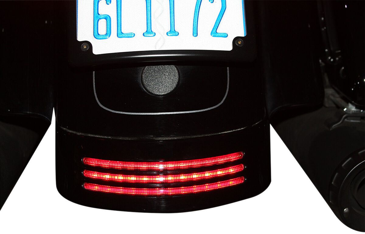 Custom Dynamics Canadian Dual Intensity LED TriBAR, Smoked - 10+ Touring Light Accessory Custom Dynamics