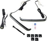 Custom Dynamics Low Profile Bag Lights, Smoked - 10-13 Touring Light Accessory Custom Dynamics
