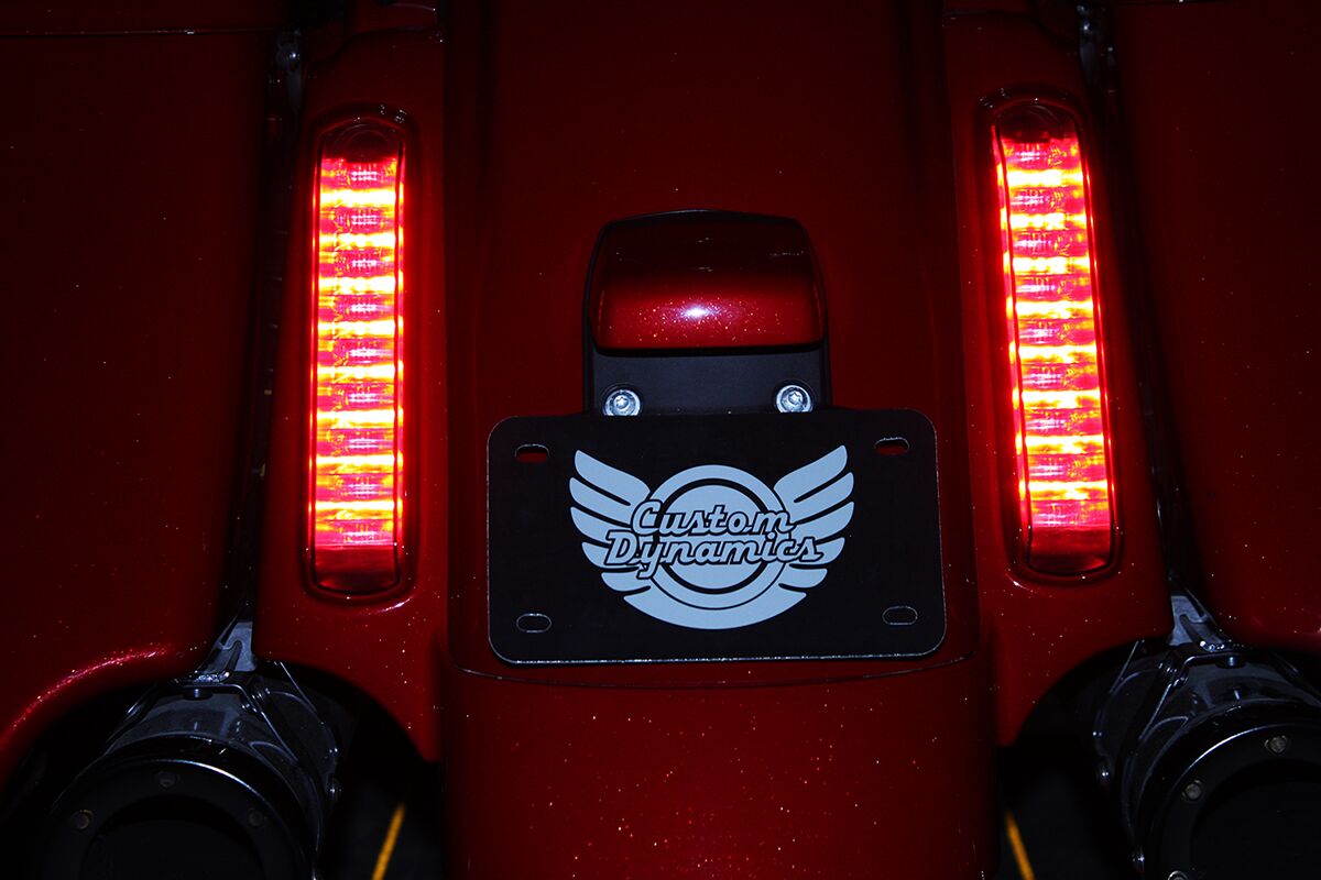 Custom Dynamics ProBEAM LED CVO Taillights, Red - 14-22 Touring Light Accessory Custom Dynamics