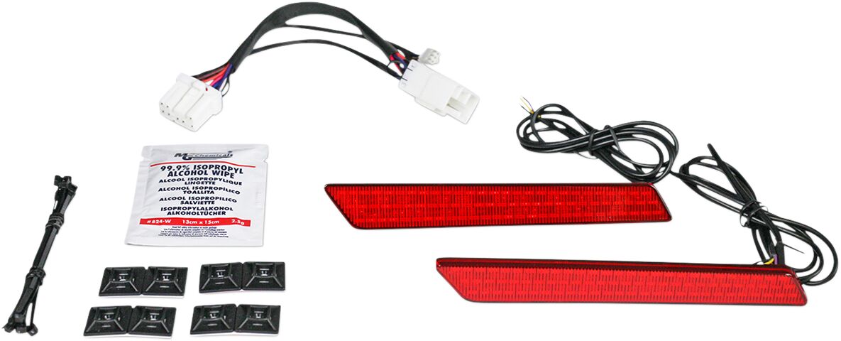 Custom Dynamics Light Sbag Ltch 97 13 Red ACCESSORY LIGHT GROUP Custom Dynamics