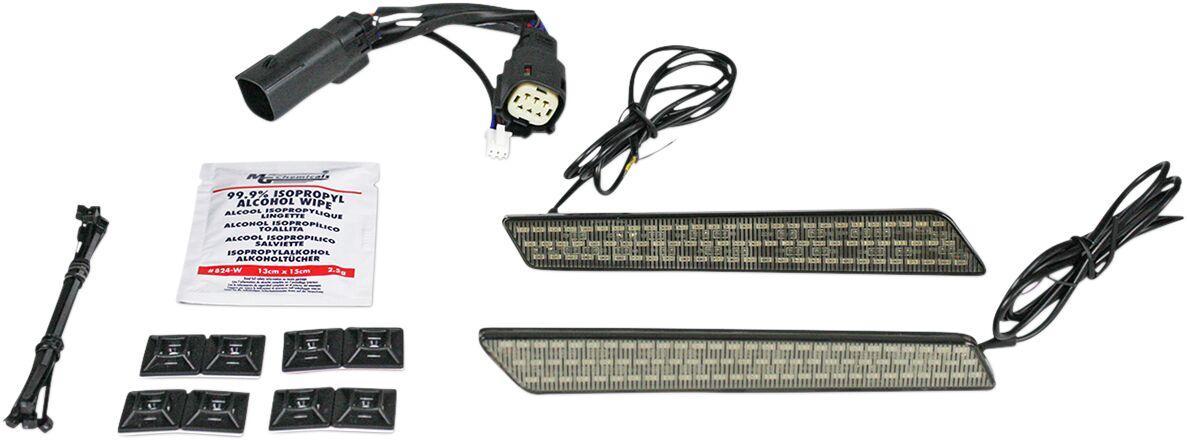 Custom Dynamics Light Sbag Latch Ss6 Smk ACCESSORY LIGHT GROUP Custom Dynamics