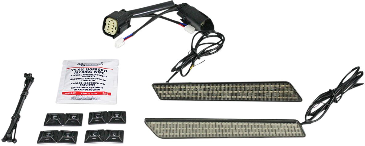 Custom Dynamics Light Sbag Latch Ss8 Smk ACCESSORY LIGHT GROUP Custom Dynamics