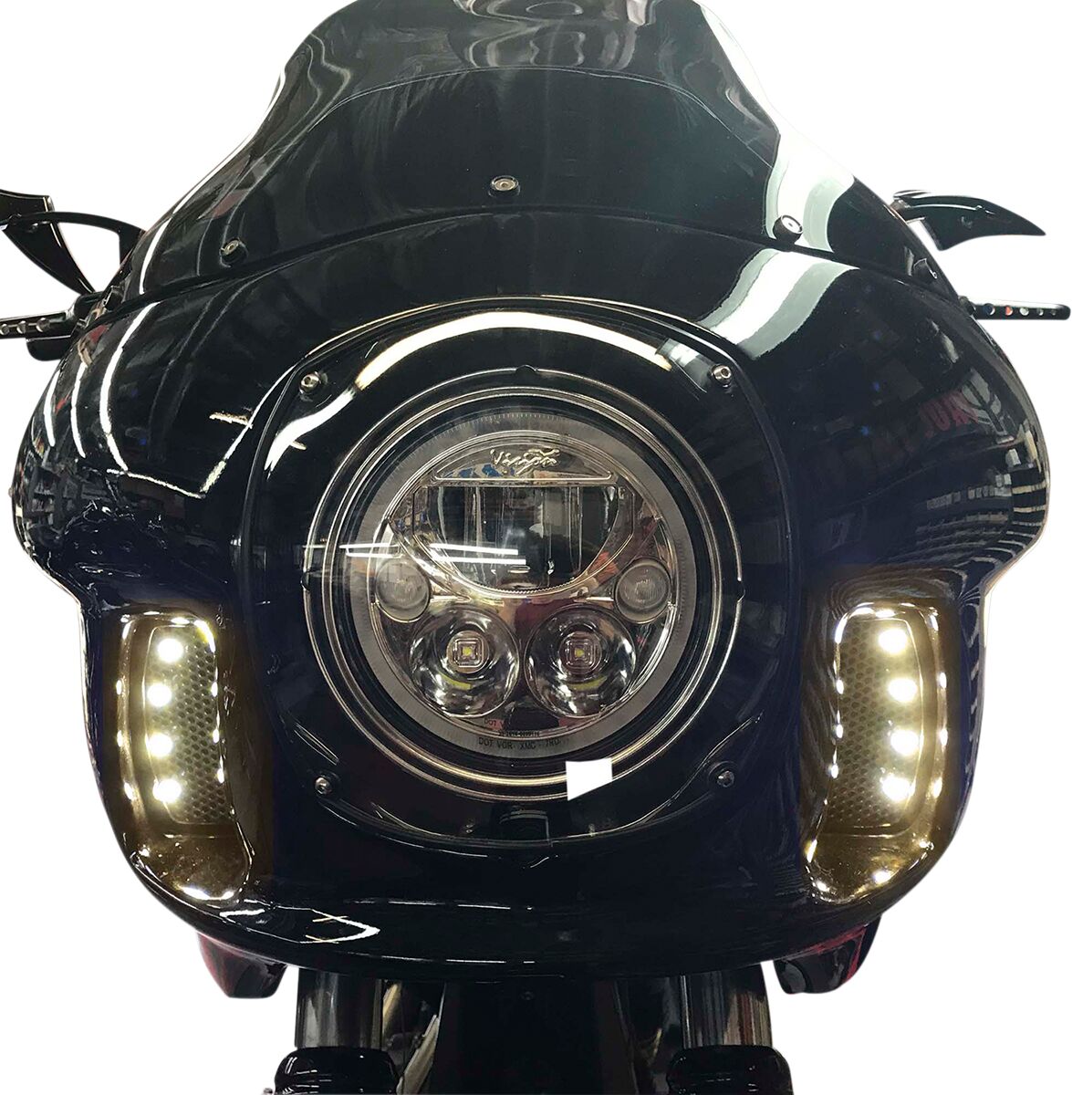 Paul Yaffe Bagger Nation Light Lbolts Wht/Amb Slv ACCESSORY LIGHT GROUP Paul Yaffe Bagger Nation