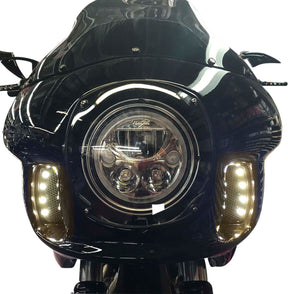 Paul Yaffe Bagger Nation Light Lbolts Wht/Amb Slv ACCESSORY LIGHT GROUP Paul Yaffe Bagger Nation