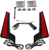 Custom Dynamics Light Fascia 10 13 Blk/Red ACCESSORY LIGHT GROUP Custom Dynamics