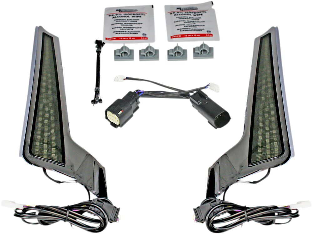 Custom Dynamics Light Fascia 10 13 Chr/Smk ACCESSORY LIGHT GROUP Custom Dynamics