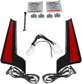 Custom Dynamics Light Fascia 06 09 Blk/Red ACCESSORY LIGHT GROUP Custom Dynamics