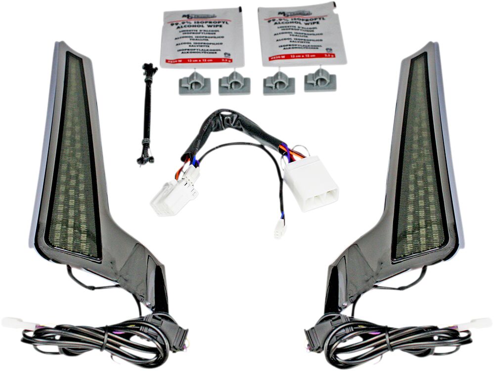 Custom Dynamics Light Fascia 06 09 Chr/Smk ACCESSORY LIGHT GROUP Custom Dynamics