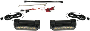 Universal Crash Bar Lights, Black Auxiliary Light Custom Dynamics