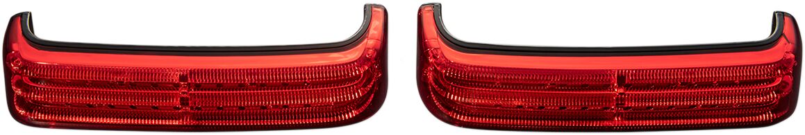 ProBEAM® LED Sequential BAGZ™ Saddlebag Lights, black Red -14+ Touring Taillight & Turn Signals Custom Dynamics